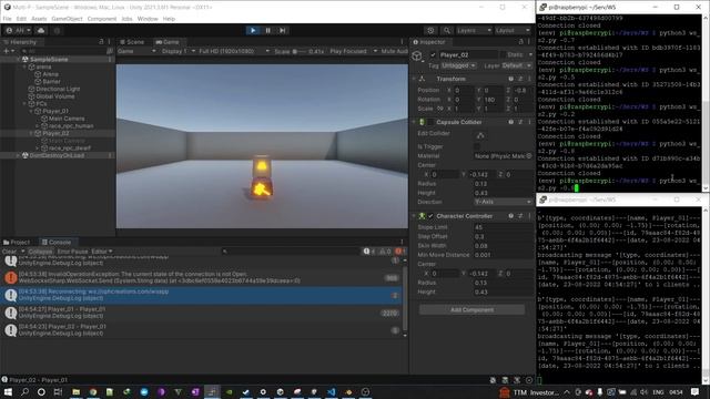 Externally Control Unity Targets ( using WebSockets ) смотреть онлайн