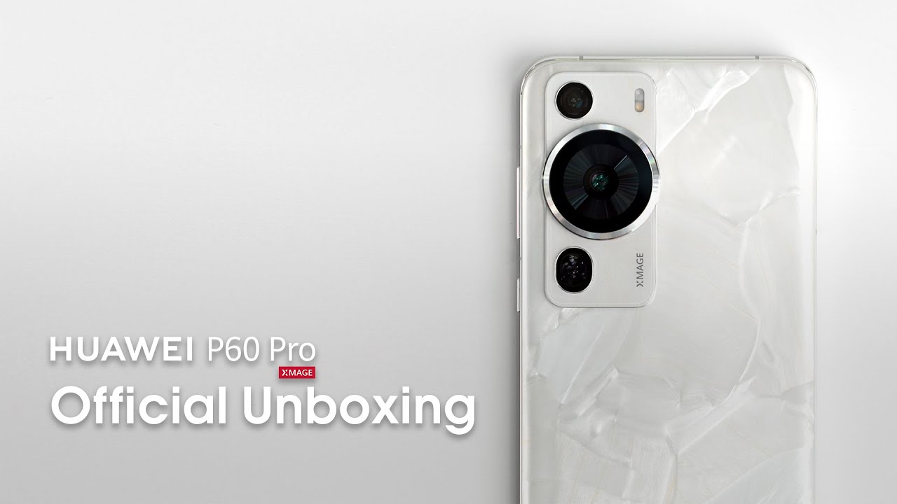 HUAWEI P60 Pro – официальная распаковка