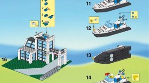 Инструкция по сборке lego Полицейское управление 6598