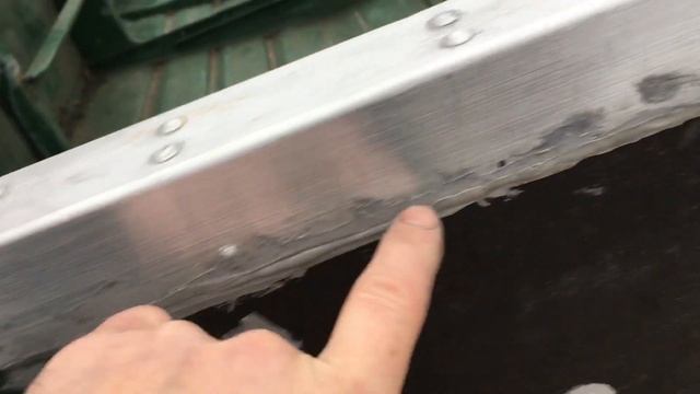 Ремонт транца Казанка часть1 смотреть онлайн