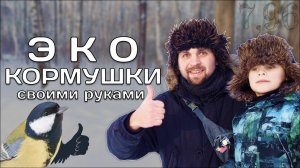 ЭКО кормушки для птиц / Своими Руками / DIY