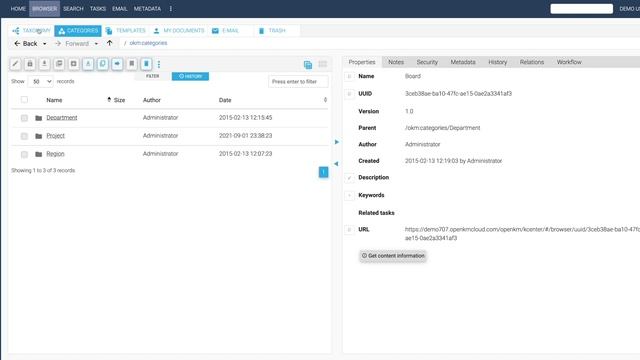Categories | OpenKM Version 7.1 смотреть онлайн