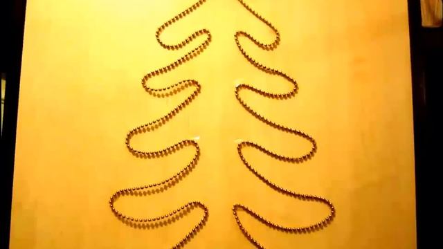 Елка из бус своими руками смотреть онлайн