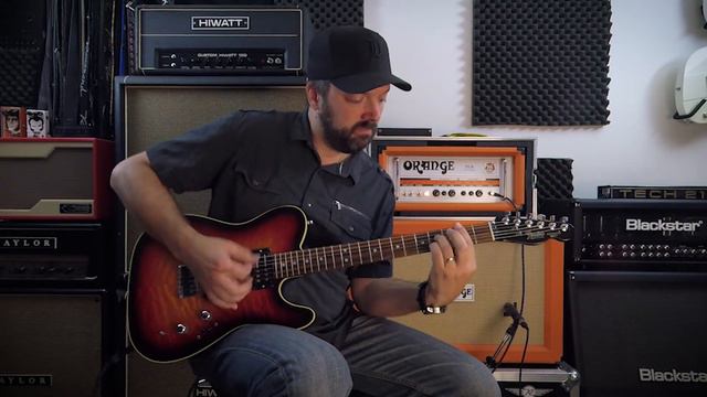 Railhammer Pickups Alnico Grande Bridge / Hyper Vintage Neck Demo смотреть онлайн