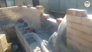 Вентзазор в кирпичной кладке