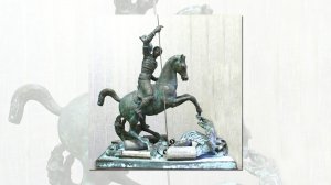 ДОБРО ПОБЕЖДАЕТ ЗЛО. Модель монумента З.К. Церетели. Артефакты в коллекции музея. 2020 г.