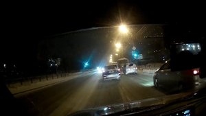 Лада Нива. Город, вечер, снежок...