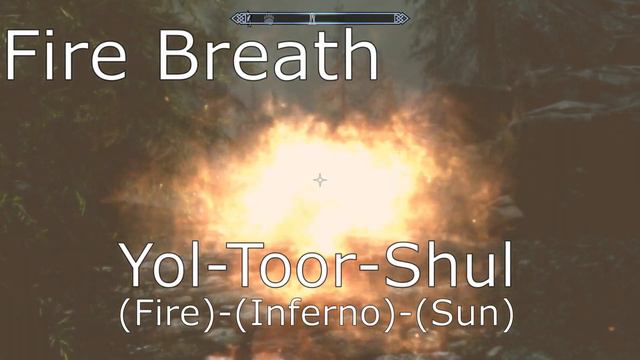 Skyrim All Dragonborn Shout Voice Lines
