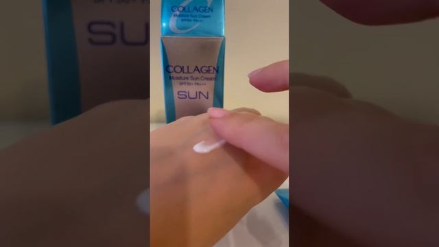 ☀️Солнцезащитный крем для лица Enough Collagen Moisture Sun Cream SPF 50+?Мой отзыв✅