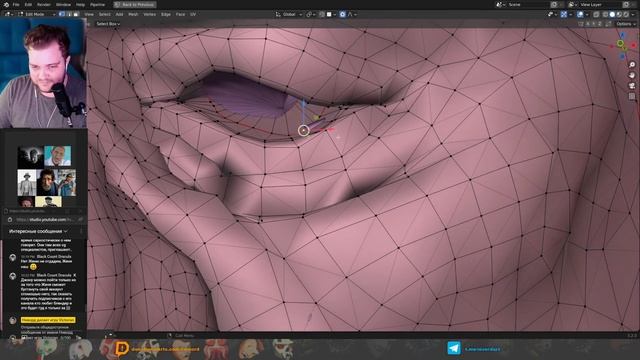 Старый ямщик. Персонаж с нуля в Blender  4