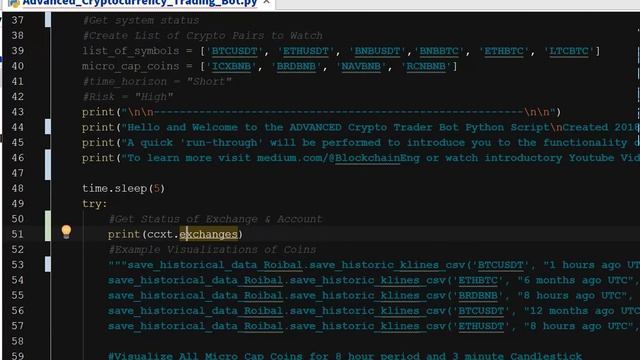 Chapter 5.3 - Advanced Crypto Trader Bot - Converting With CCXT Continued смотреть онлайн