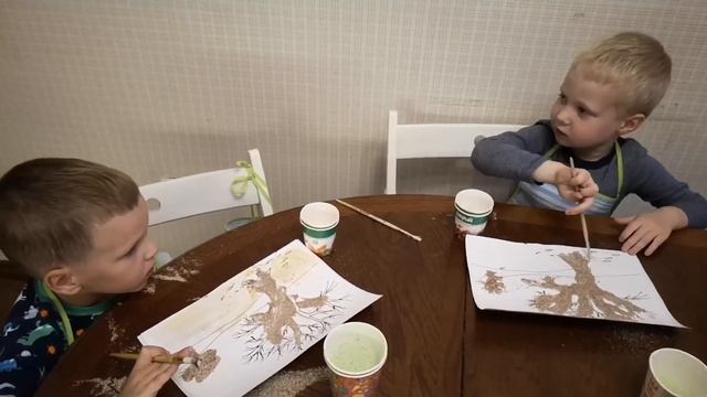 Урок рисования цветным песком смотреть онлайн