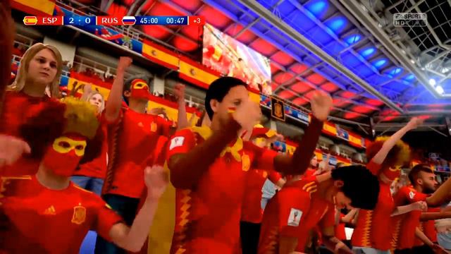 2018 FIFA World Cup | Spain vs Russia Gameplay Full Match PS4 HD смотреть онлайн