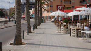 Can Pastilla Majorca Spain: Tour of beach and resort