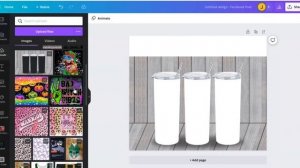 How to Create Tumbler Mock ups in Canva