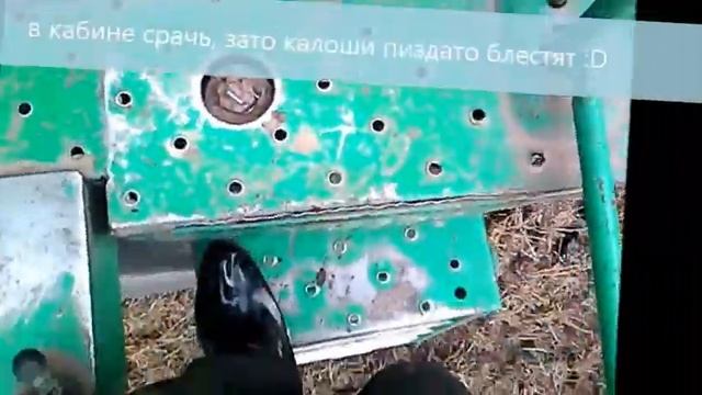 Комбайн Дон1500Б, пашет, сеет!!)) смотреть онлайн