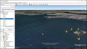 Как записать видеотур красивого облета по меткам в Google Earth Pro