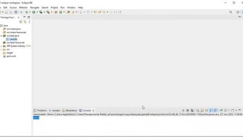 Maven project creation in Eclipse in Telugu language #maven #eclipse #Java #javatutorial