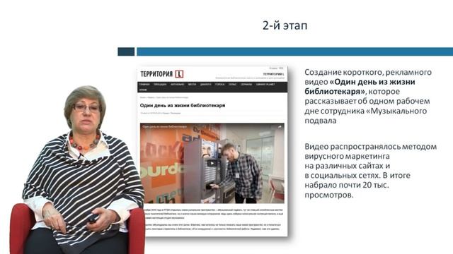 Открытая авторская онлайн школа «Эффективная библиотека». Ч. 9 (Имидж библиотеки)