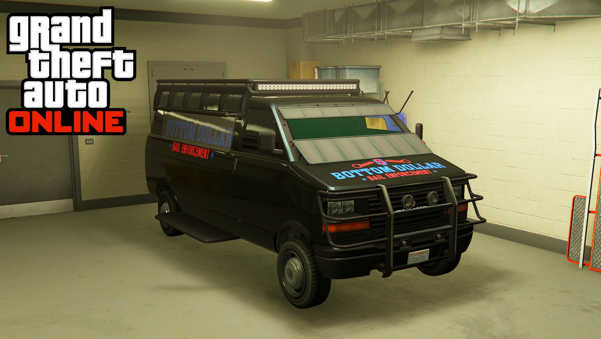 Тюнинг машины Burrito (БПП) или Перевозчик бюро по преступников в GTA ONLINE