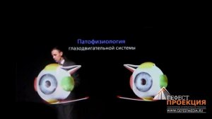 3d голограмма в Новосибирском МНТК на международной конференции