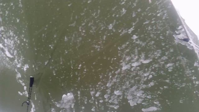 Ночевка в палатке с сильную снежную метель, вид снаружи) все в горы смотреть онлайн