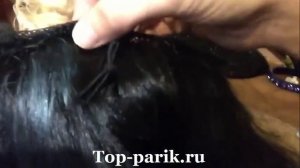 Как покрасить синтетический парик