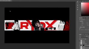 Anime Banner For Ryox! ‹ SPEED ART › (Photoshop)