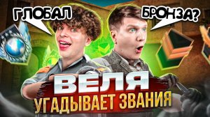 ВЕЛЯ УГАДЫВАЕТ ВАШИ ЗВАНИЯ В STANDOFF 2! Веля и люсик стандофф 2