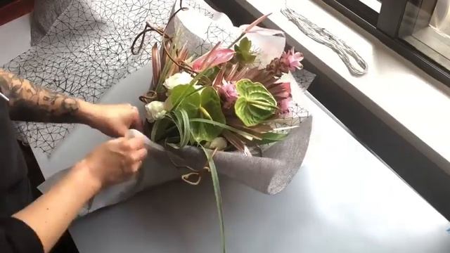 Корейский букет Мастер класс смотреть онлайн