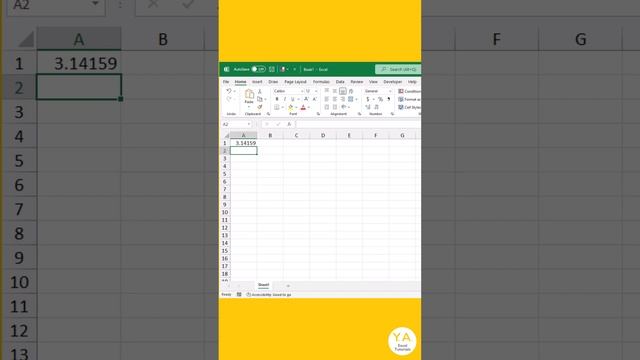 How to Use the Pi Function in Excel in a Formula