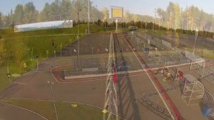 Обзор биатлонного комплекса Чайковский с квадрокоптера