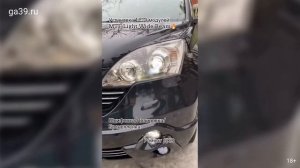 Ремонт фар Honda CRV   комплекс по улучшению света фар