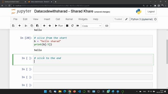 Python String Slicing || String Slicing in Python || String Slicing in Python || Python Tutorial