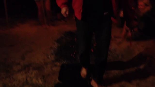 Хождение по углям участников Большого путешествия