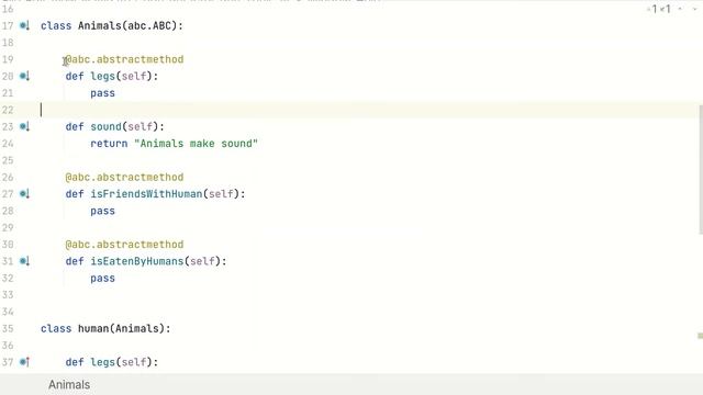 Python with Anvita #77 - Python for beginners - Parent/Child vs Abstract/concrete classes