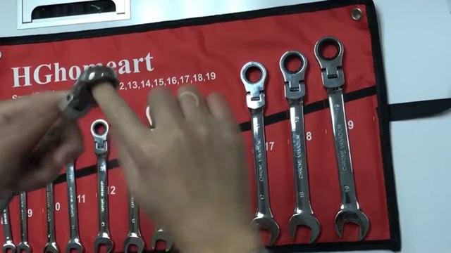 Набор Комбинированных Ключей С Трещоткой HGhomeart | AliExpress | ОБЗОР