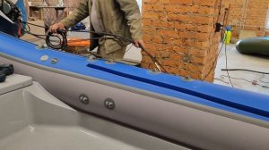 КОМФОРТНЫЙ РИБ. НОВОЕ НАЧАЛО. ЭЛЕКТРИКА В ЛОДКЕ РИБ RiverBoats RB-400.
