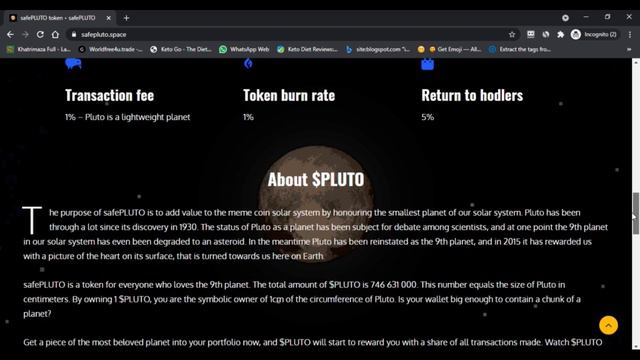 Safepluto ! safepluto token ! atari token ! safe pluto coin ! safepluto.space :- Watch Full Details смотреть онлайн