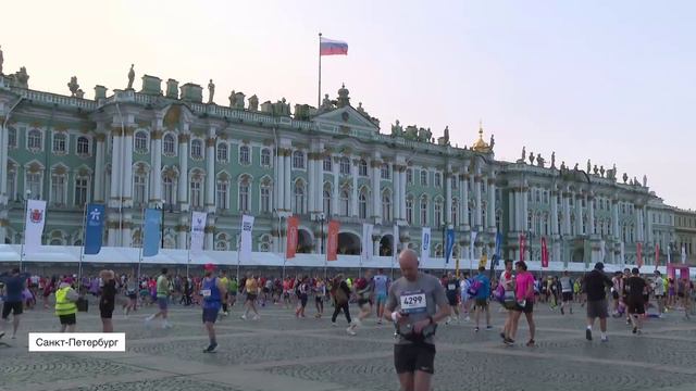 В Петербурге прошел традиционный марафон «Белые ночи»