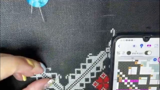 Живой процесс вышивки и обращение к фанаткам смотреть онлайн