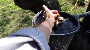 Гидроударный насос отрицательного типа.