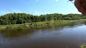 Крупный голавль в начале сезона. Рыбалка на Угре. Блесны, которые ловят.