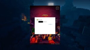 Minecraft Dungeons Sign in Microsoft Account