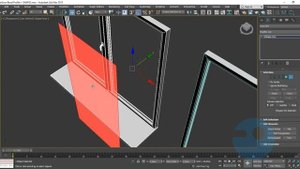 Как вставить окно в 3D Max? (часть2)