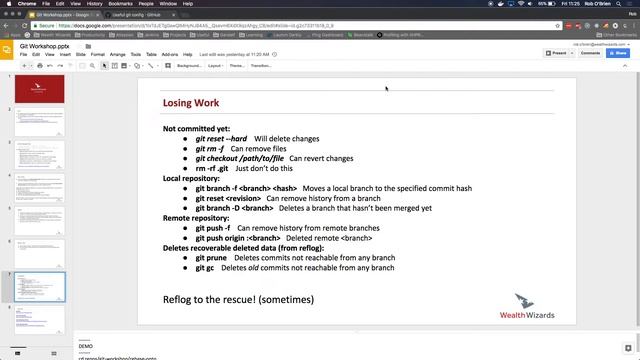 Git Workshop: You're Doing it Wrong смотреть онлайн