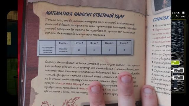 ТАКТИКА 1-6 ночь во FNAF 3