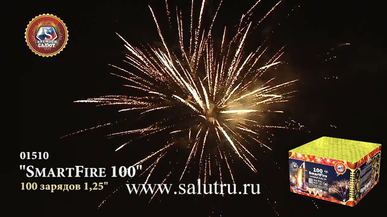 Купить салют-фейерверк в Самаре и Тольятти «Разумный огонь 100».