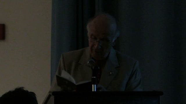 Роалд Хоффман / Roald Hoffmann . Стихотворение после лекции/ little poem after the lecture