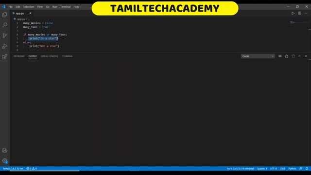 Logical Operators | Python Tutorial - Python for Beginners [Full Course] in Tamil